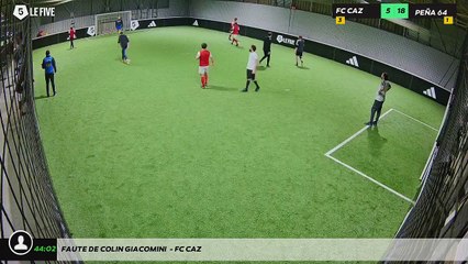Faute de Colin Giacomini  - FC CAZ