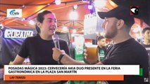 Posadas Mágica 2023: Cervecería Akia dijo presente en la feria gastronómica en la plaza San Martín