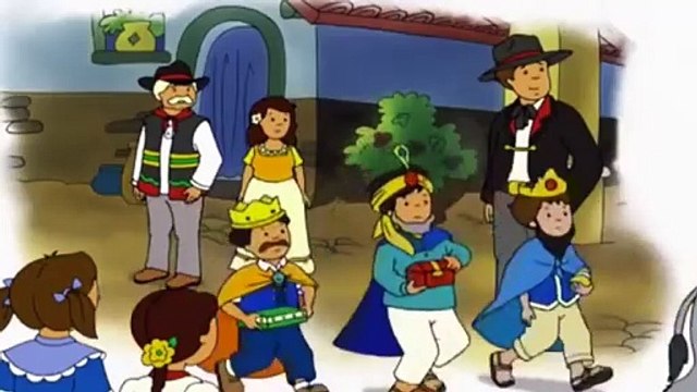 Caillou Vive les fêtes ! Joyeux Noël