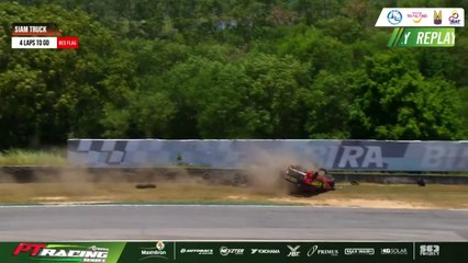 PT Maxnitron Series Siam Truck 2023 Bira Race 1 Thuwachaosuan Flips