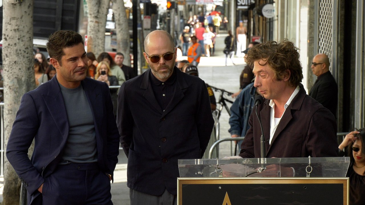 Jeremy Allen White and Sean Durkin Speech at Zac Efron Hollywood Walk of Fame Star Ceremony