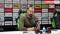 Sivasspor Teknik Direktörü Servet Çetin: İstediğimiz gibi ataklara çıktık, net pozisyonlar da bulduk
