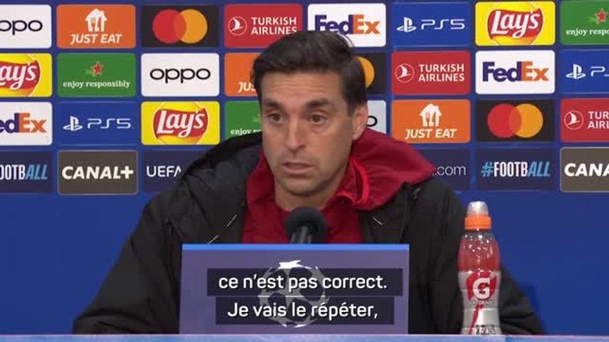 Diego Alonso réclame la présence des supporteurs sévillans à Lens