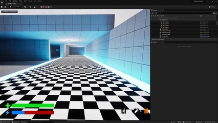 Testing unreal engine third person - breath test sprinting