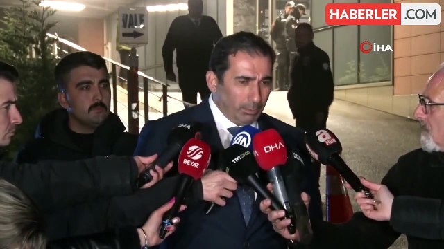 Trabzonspor Asbaşkanı Zeyyat Kafkas, hakem Halil Umut Meler'i ziyaret etti