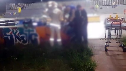 Menino de oito anos fratura fêmur andando de skate no Ciro Nardi