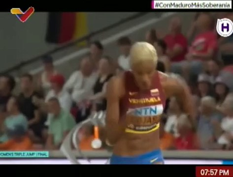 Pdte. Nicolás Maduro felicita a Yulimar Rojas por su premio a Mejor Atleta del Año