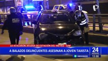 A balazos delincuentes asesinan a joven taxista en San Juan de Miraflores