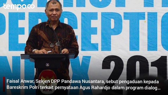 Ormas Polisikan Agus Rahardjo Buntut Tudingan Intervensi Jokowi di Kasus E-KTP