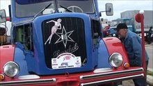 Oldtimer vrachtwagens in Vlissingen
