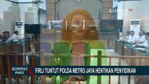 Firli Tuntut Polda Metro Jaya Hentikan Penyidikan Pemerasan Syahrul Yasin Limpo