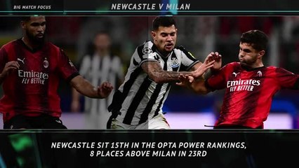 Big Match Focus - Newcastle v Milan