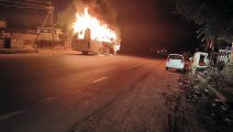Keshkal Bus Fire : चलती बस में लगी भीषण आग... यात्रियों की हालत गंभीर, देखें video