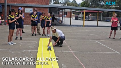 Exciting Solar Car Race at Lithgow 🚗☀️