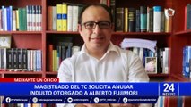 Alberto Fujimori: Magistrado Manuel Monteagudo envía carta al TC solicitando anular indulto