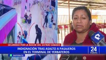 Terminal de Yerbateros: exigen mayor seguridad tras violento asalto a pasajeros