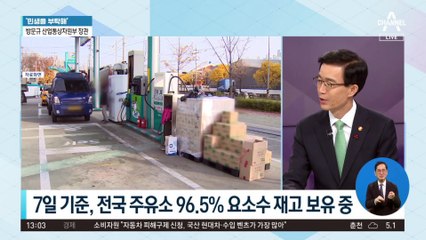 [민생을 부탁해]방문규 산업통상자원부 장관 “요소수 가격·재고 평시와 유사”