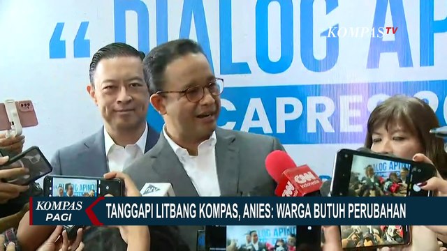 Tanggapan Anies, Gibran, Ganjar di Hasil Survei Litbang Kompas, Kaitkan dengan Visi Hingga Debat