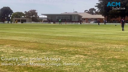 Western Waves Country Cup under 16 cricket