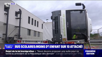 Plus de 90% des enfants ne mettent pas leur ceinture dans les bus scolaires