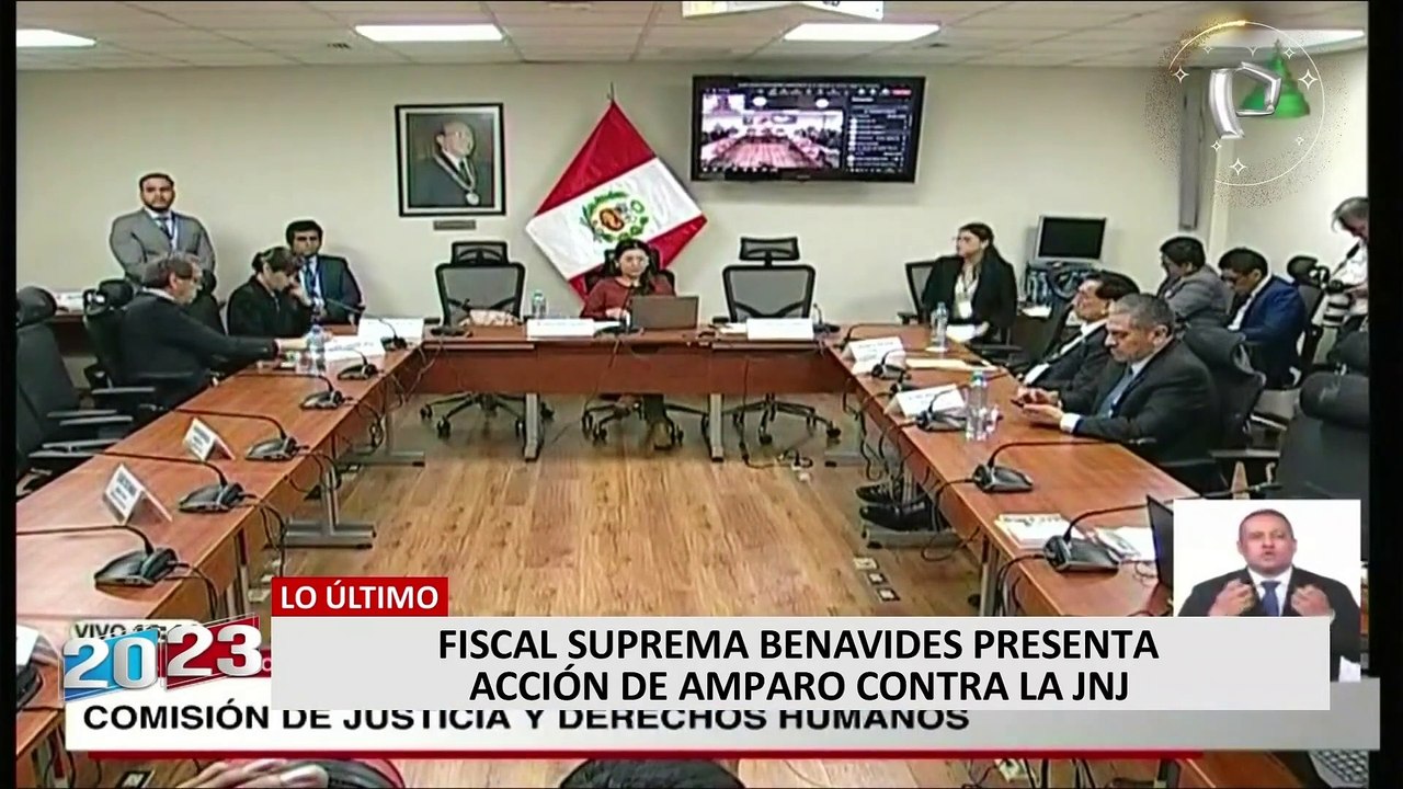 Patricia Benavides presenta acción de amparo contra la Junta Nacional de Justicia