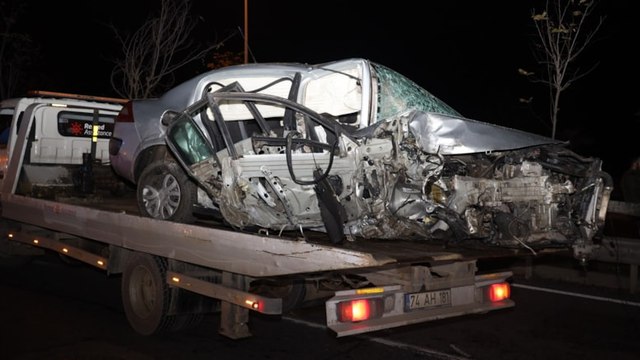 Dört çocuk bu aracın içinden sağ çıktı