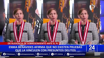 Download Video: Patricia Benavides: PJ evaluó si archiva o no caso de hermana de suspendida Fiscal de la Nación