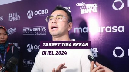 Perkenalkan Tim RANS Simba Bogor , Raffi Ahmad Berharap Masuk Tiga Besar di IBL 2024