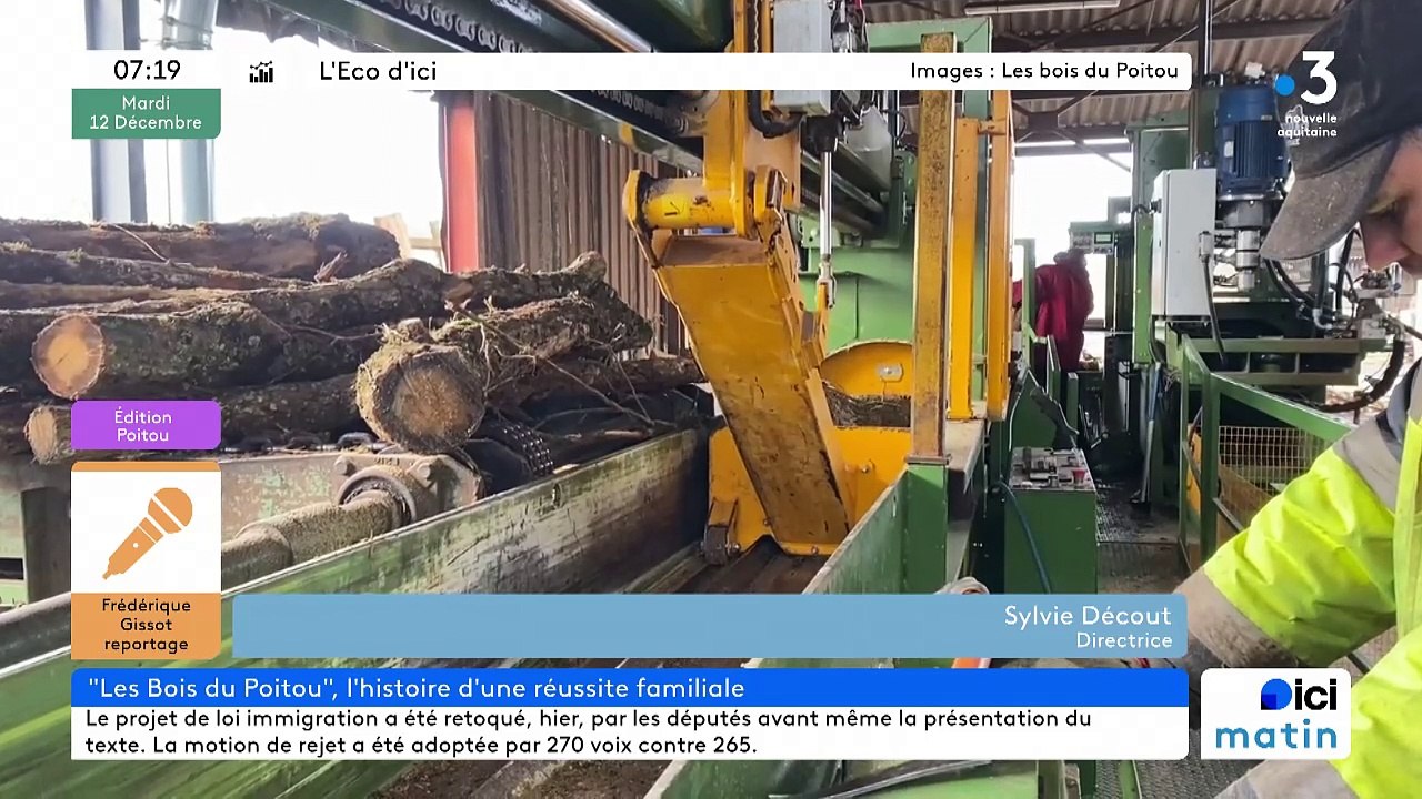 12/12/2023 - Le 6/9 de France Bleu Poitou en vidéo