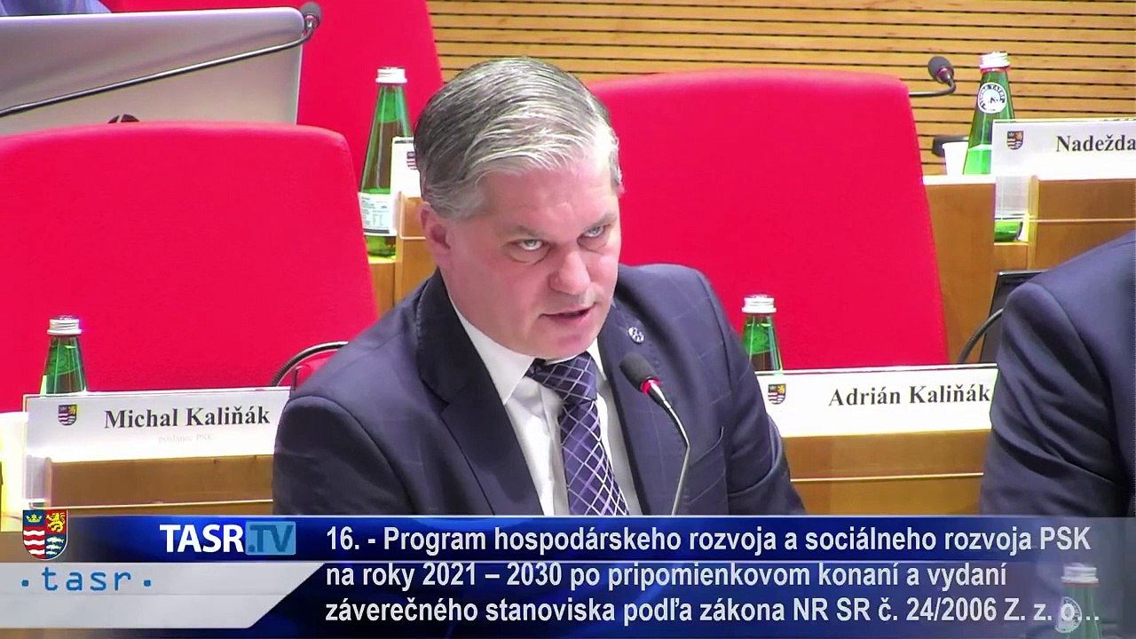 PREŠOV-PSK 10: Záznam zasadnutia Zastupiteľstva Prešovského samosprávneho kraja (PSK)