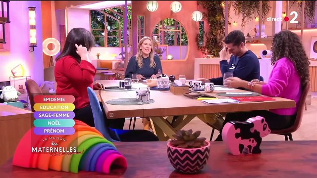 Il nous quitte en plein milieu de la saison : Agathe Lecaron tacle avec humour Benjamin Mueller sur son départ pour la matinale de TF1 dans Les maternelles