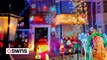 Couple transform garden into Christmas lights spectacle for just over a grand