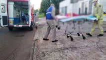 Idosa de 88 anos fica ferida ao sofrer queda em sua residência no bairro Cascavel Velho