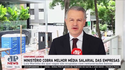 Ministério cobra melhor média salarial das empresas
