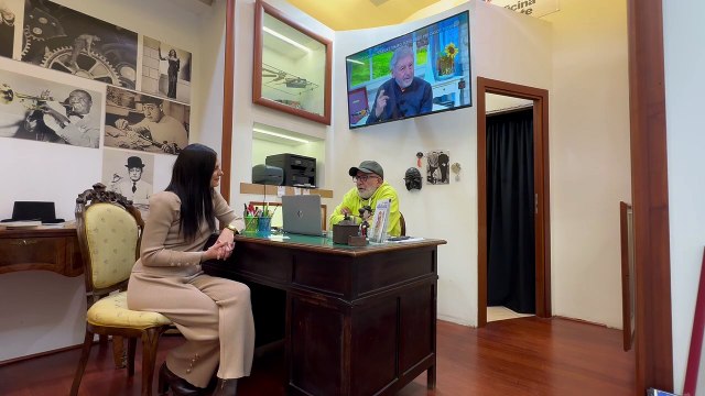 Peppe Piromalli attore e direttore artistico dell'Officina dell'Arte intervistato da Sonia Polimeni