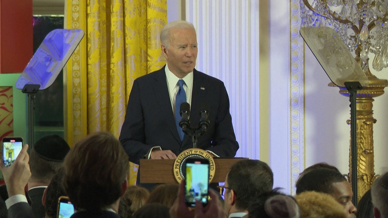 Joe Biden réaffirme l'aide militaire à Israël « jusqu'à ce qu'ils débarrassent du Hamas »