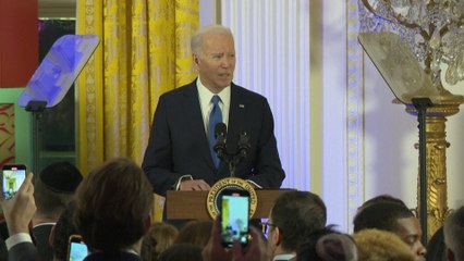 Joe Biden réaffirme l'aide militaire à Israël « jusqu'à ce qu'ils débarrassent du Hamas »