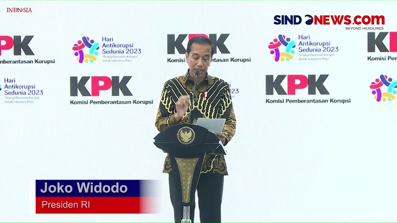 Jokowi Tidak Ada Negara Yang Penjarakan Pejabatnya Sebanyak Indonesia Video Dailymotion