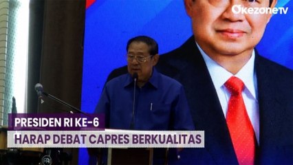 Presiden RI ke-6 Harap Debat Capres Nanti Malam Berkualitas