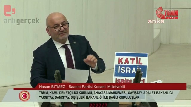 Saadet Partisi milletvekili Bitmez TBMM kürsüsünde bayıldı, ambulansla hastaneye sevk edildi