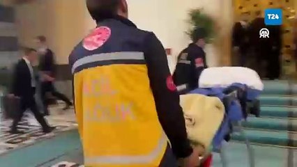 Meclis kürsüsünde bayılan Hasan Bitmez hastaneye kaldırıldı