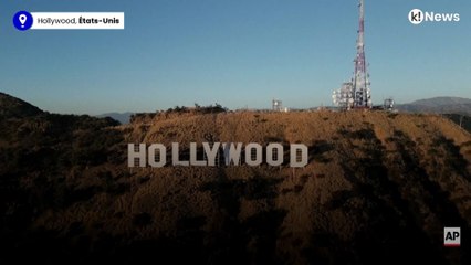 Le panneau Hollywood illuminé pour ses 100 ans