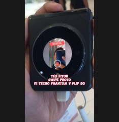 Nyoba Fitur Swipe Photo Tecno Phantom V Flip 5G