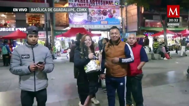 Miles participan en ceremonia de mañanitas a la Virgen en la Basílica