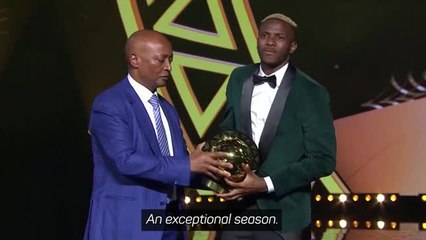 Victor Osimhen named African Footballer of the Year