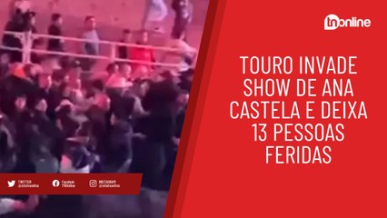 Vídeo: touro invade show de Ana Castela e deixa 13 pessoas feridas