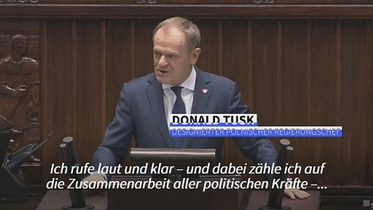 Polens Tusk fordert 'vollständige Mobilisierung' für die Ukraine