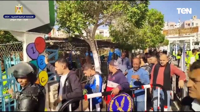 طوابير على مقار لجان الغردقة خلال 3 أيام التصويت على الانتخابات الرئاسية