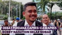 Debat Perdana Capres-Cawapres, Bobby Nasution Gelar Nobar Bareng Relawan di Medan