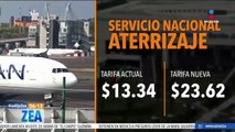 Tarifas de servicios aeroportuarios incrementarán después de permanecer 13 años sin cambios
